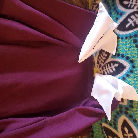 Worthington x large purple and white shirt sweater - Picture 4 of 4